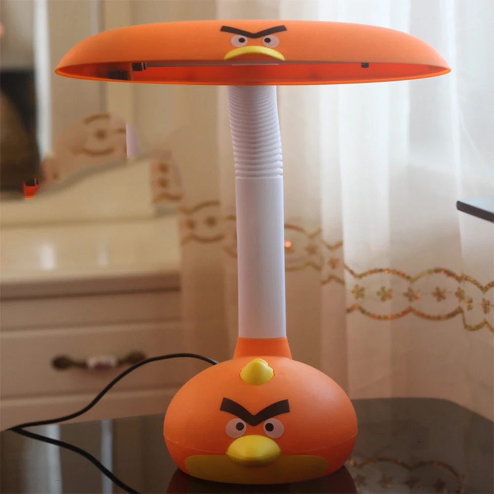 

led desk lamp ! Blast wave three-dimensional bird cartoon student child eye study lamp bedroom desk lamp bedroom be
