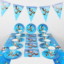 71 pcs день рожденья для мальчиков поставки плиты Скатерть Салфетка овсянки вечерние набор для 20 человек детские украшения для вечеринки