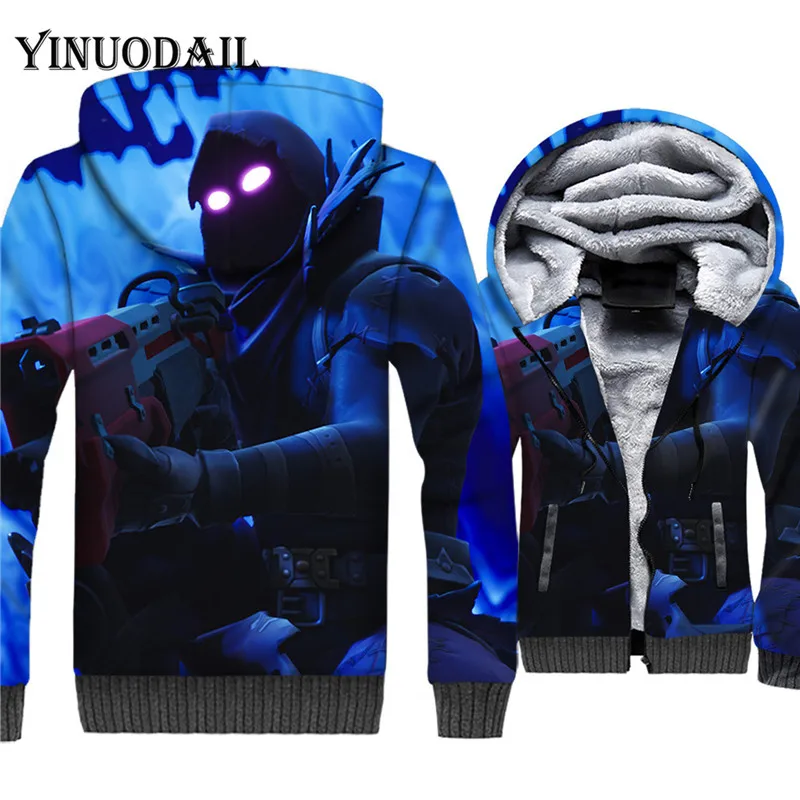 Battle Royal Hero Sweatshirt Zipper Hoodies Cosplay Costume Gaming Battle Night Unisex Winter Casual Hoodie  for Child