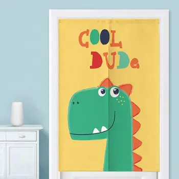 

Superbud Cartoon Animal Half-curtain Window Customize Partition Home Toilet Restaurant Kitchen Door Curtains