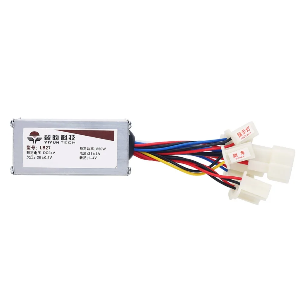 Top Brushed Controller 24V/36V/48V 250/350/500W DC Electric Bike Brushed Controller Box Electric Bicycle Scooter E-bike Accessory 7 Top Brushed Controller 24V/36V/48V 250/350/500W DC Electric Bike Brushed Controller Box Electric Bicycle Scooter E-bike Accessory 7