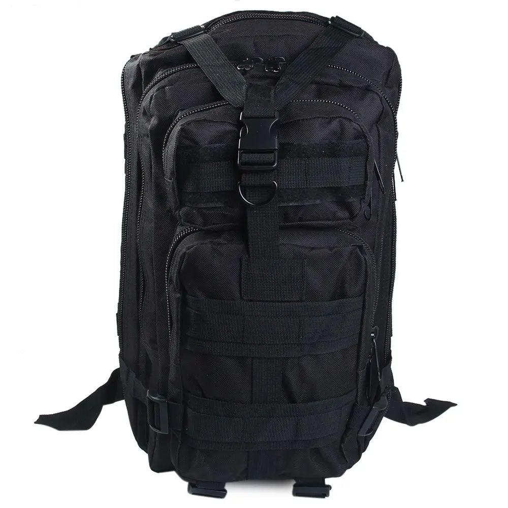 3P тактический рюкзак военный рюкзак 600D Оксфорд спортивная сумка 30л для кемпинга альпинистская сумка путешествия Туризм рыболовные сумки Горячая Распродажа - Цвет: BLACK