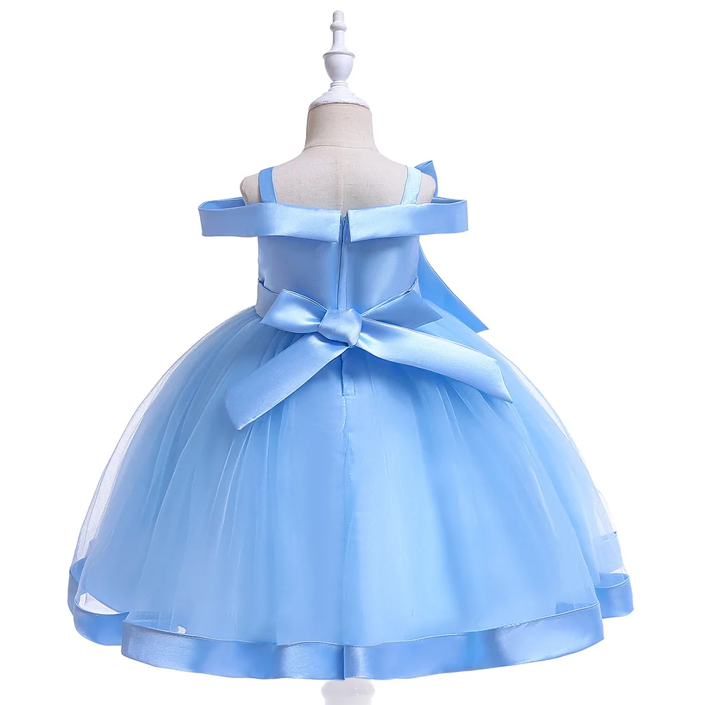 Girl Dress For Wedding Baby Girl 3-10 Years Birthday Outfits Children's Girls First Communion Dresses Girl Kids Party Wear