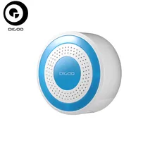 DIGOO DG-ROSA 433 МГц беспроводной DIY автономная сирена многофункциональная домашняя охранная сигнализация набор хост и сирена