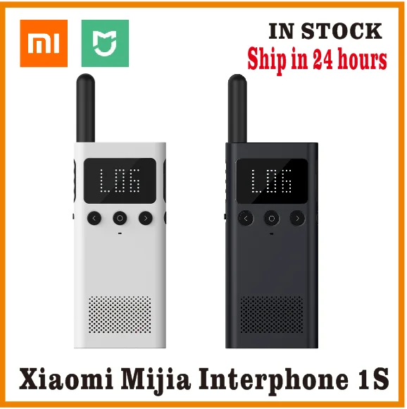 

Original Xiaomi Mijia Smart Walkie smart Talkie With FM Radio Speaker Standby Smart Phone APP Location Share Fast Team Talk new