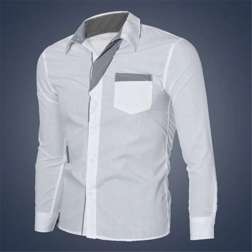 Мужская осенне-зимняя Роскошная Короткая Повседневная модная мужская рубашка из хлопка и льна, Пляжная Свободная рубашка с длинным рукавом, деловая блуза, Топы#4M27