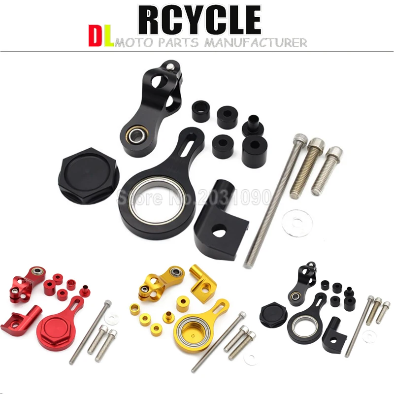 

For YAMAHA YZF R6 2006-2016/ R1 2009-2012 Motorcycles Adjustable Steering Stabilize Damper Bracket Mount Support Kit