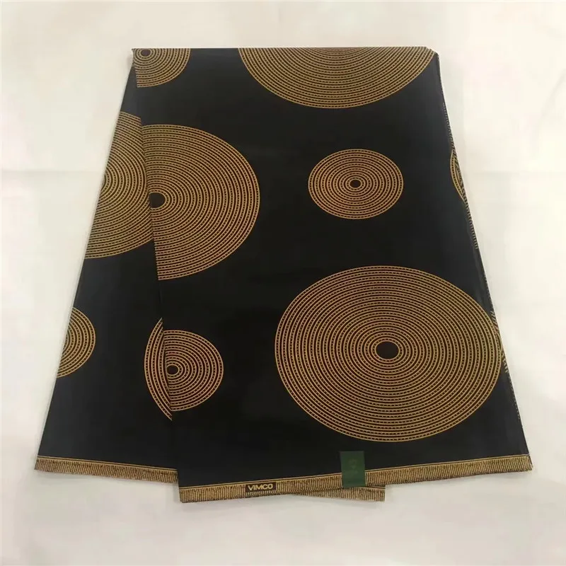

Latest Java wax fabric African fabric real wax / wax prints fabric hot selling Ankara cotton fabric 6 yards XM032515