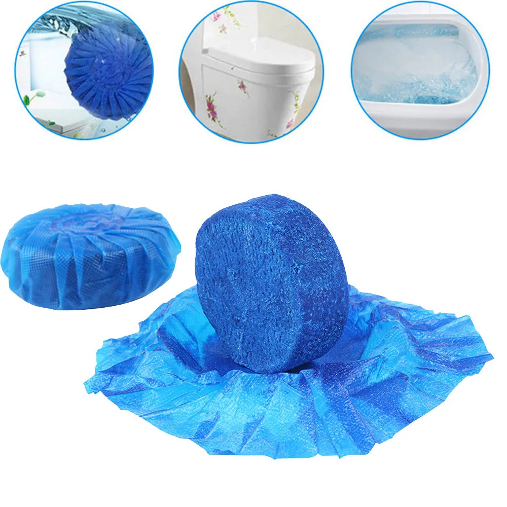

Magic Automatic Flush Toilet Cleaner Stain Remover Blue Tablet Flush Tank Flush Tank Toilet Clean For Bathroom Cleaning Tool