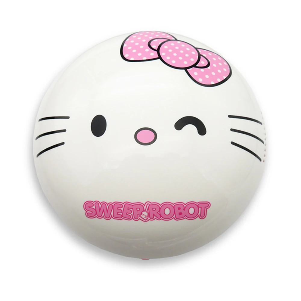 

Mini Cartoon Home Charging Music Automatic Sensing Cartoon Lazy Sweeper Robot USB Portable Vacuum Cleaner