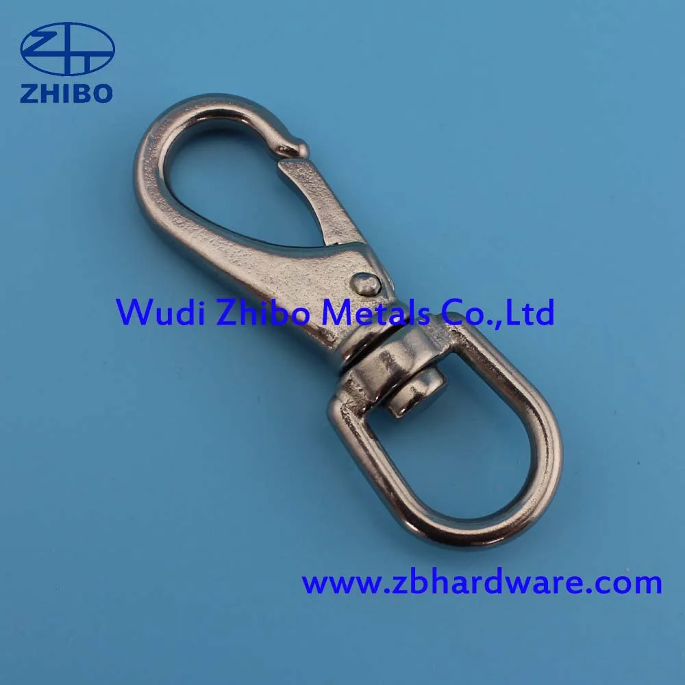 M6 (2) china supplier high quality stainless steel anti rust snap hook