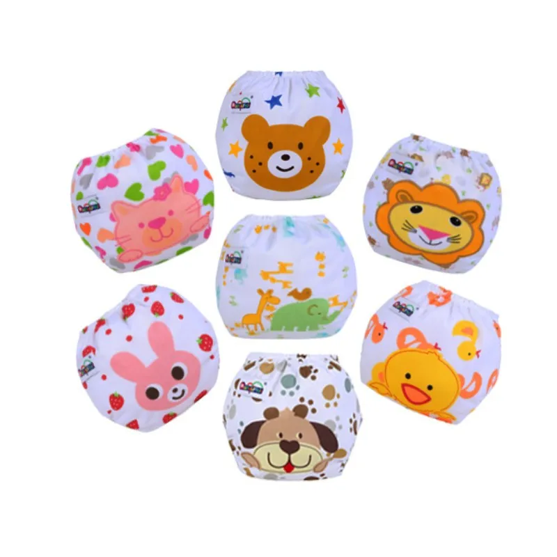 Hot sale 1PCS Cartoon Cute Baby Diapers Reusable Baby Infant Nappy