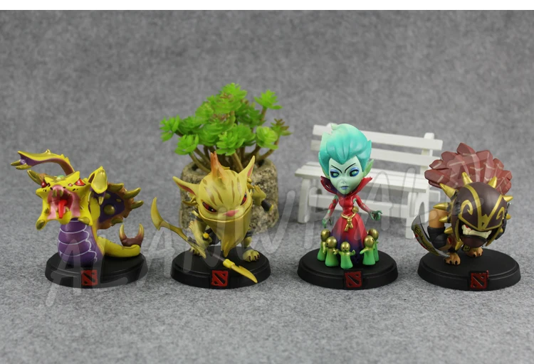 10 Types 12cm Defense Of The Ancients Dota 2 Heroes Character TI Championships PC Games Toys PVC Ac