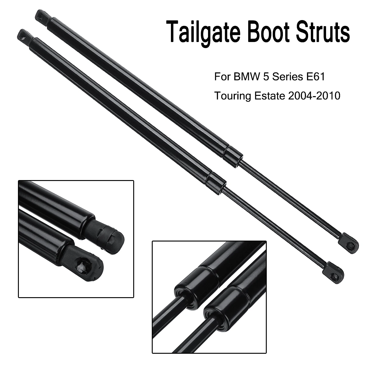 

2PCS Car-Style Rear Gas Tailgate Boot Struts For BMW 5 Series E61 Touring Estate 2004 2005 2006 2007 2008 2009 2010