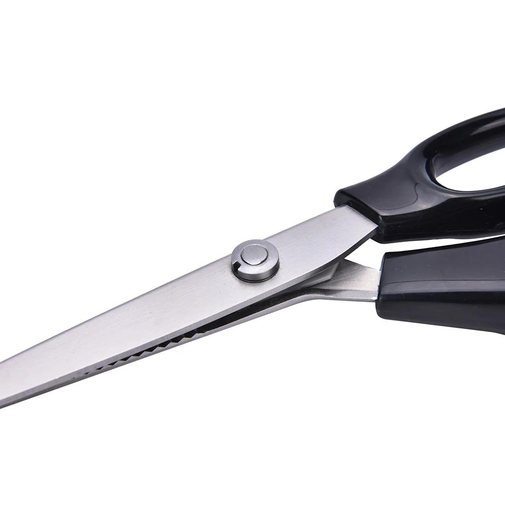 Зигзаг Вышивание вырезать ножницы для рукоделия сдвига пинкинг Scissor кожа Ремесленная ткань инструмент обивки Текстиль длина: 23,5 см