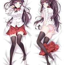 Возможно обновление аниме новая игра! Персонажи SUZUKAZE AOBA Takimoto Hifumi Dakimakura наволочка обнимающая наволочка