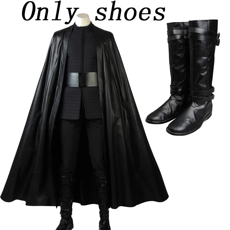 

High quality Star Wars 8: The Last Jedi Kylo Ren Cosplay Shoes Cos Boots Custom Made Any Size