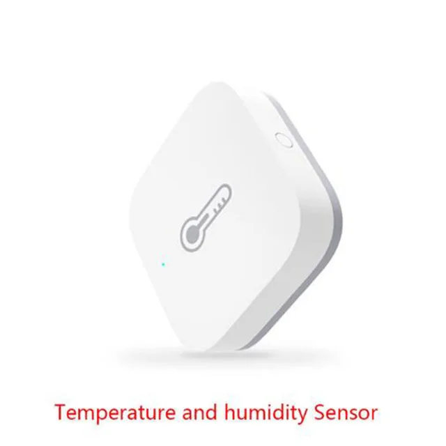 Xiaomi Aqara комплекты умного дома шлюз концентратор двери окна сенсор человеческого тела беспроводной переключатель влажности Датчик воды для Apple Homekit - Цвет: Aqara Humidity