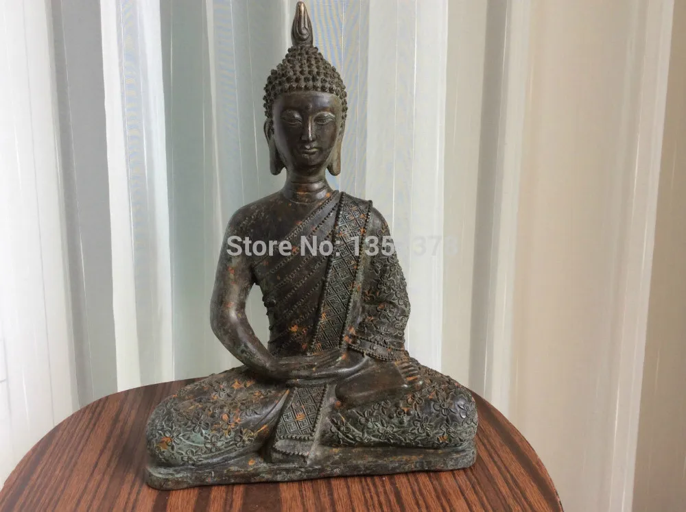 

shitou 00569 HUGE OLD Tibetan Buddhist bronze SHAKYAMUNI buddha statue 28 cm 2.3 kg
