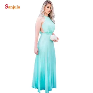 Bridesmaid Dresses Turquoise Draped Chiffon Wedding Party Gowns Simple Elegant Guest Dress vestidos dama honor Bridesmaid Dresses Turquoise Draped Chiffon Wedding Party Gowns Simple Elegant Guest Dress vestidos dama honor