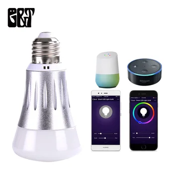

Smart LED Bulb E27 Wireless IOS Android Phone WiFi Control Wifi LED Light Lighting Magic Colorful Changeable for Smart Home