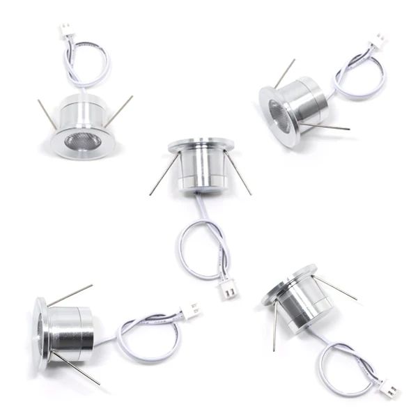 6pcs-1W-12V-DC-Mini-Led-Spot-Downlight-With-Transformer-and-Cables-25mm-80Ra-110Lm-Cabinet (3)