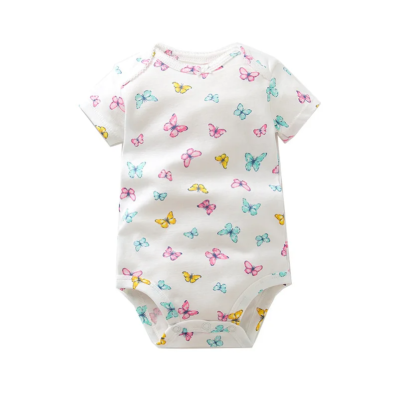 Vlinder 100% Cotton Baby Bodysuit Newborn Cotton Body Baby Short Sleeve Boys Infant Girls Summer Clothes Bebe Jumpsuits (29)