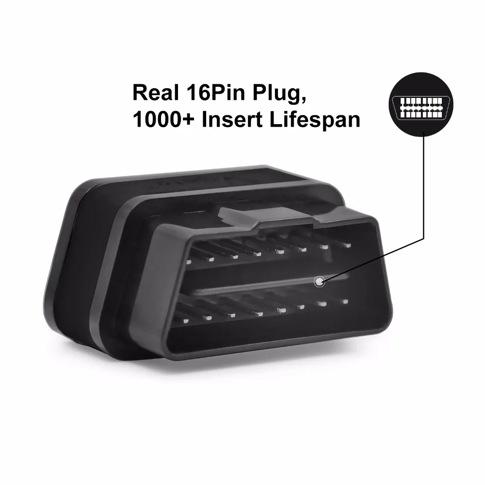 Считыватель кодов Vgate ICAR2 Wi Fi ELM327 OBD2 для IOS iPhone iPad Android ICAR 2 адаптер 327 OBD II