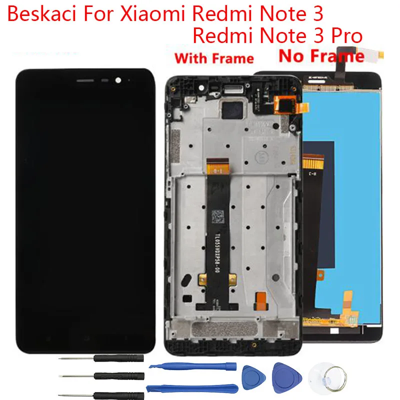 Для Xiaomi Redmi Note 3 Pro ЖК-дисплей Дисплей кадра 150 мм для 152 сборный сенсорный ЖК