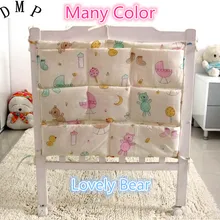 Промо-акция! Мультфильм 62*52 детская кроватка кровать висячая сумка для хранения, органайзер для кроватки