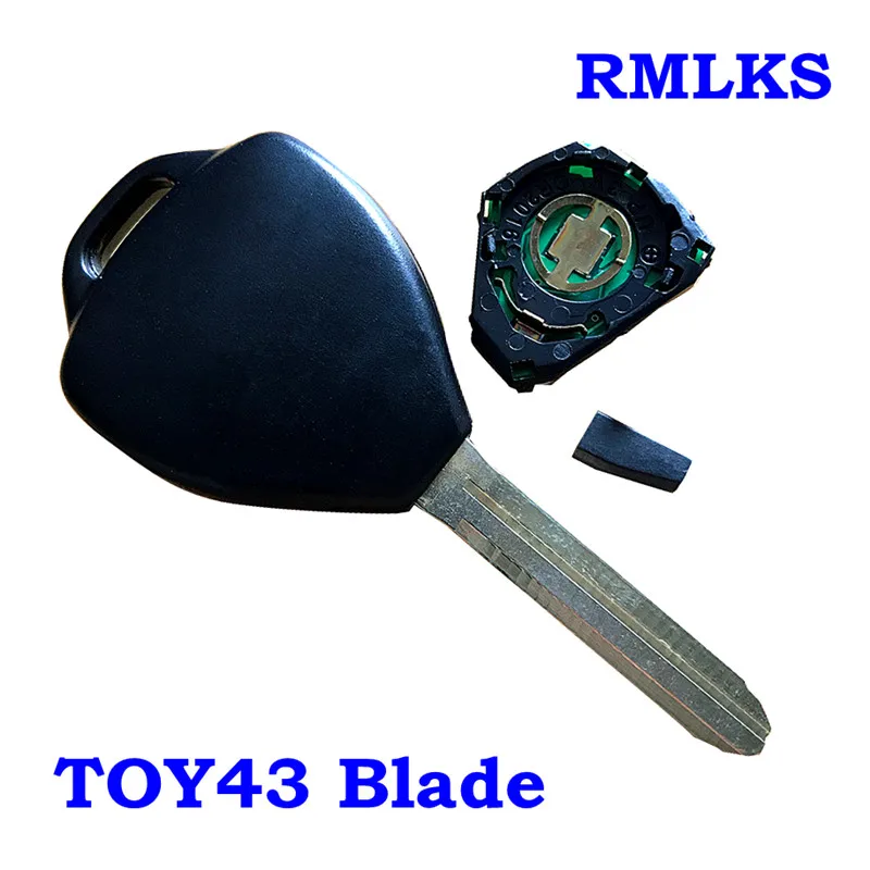 Для TOYOTA HILUX VIGO MK6 SR5 2 кнопочный пульт дистанционного управления 4D67 CHIP KEY