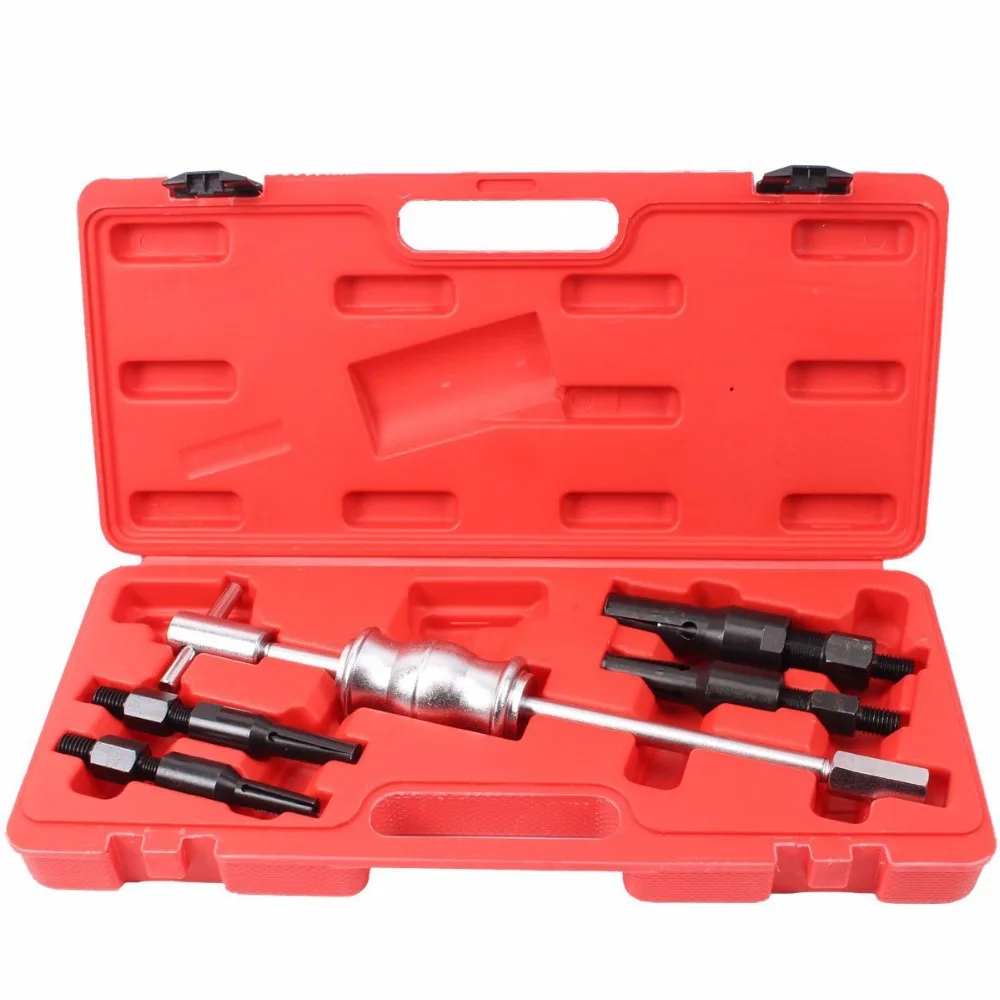 5 Piece Blind Inner Bearing Puller Set for Remover Internal Ring Tool