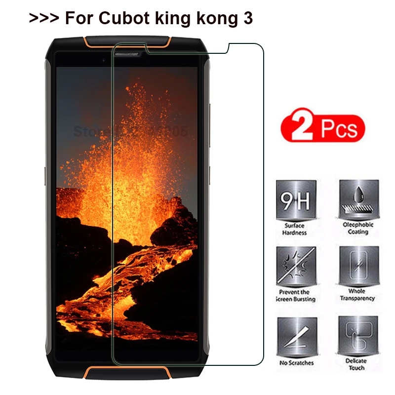 Cubot King Kong 3 IP68 закаленное стекло Cubot King Kong 3 Защитная пленка для экрана телефона для Cubot King Kong 3 стекло