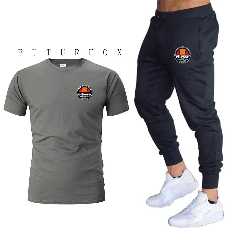 2019 summer New Fashion Thin section Pants Men Casual Trouser Jogger Bodybuilding Fitness Sweat Time limited Sweatpants+t