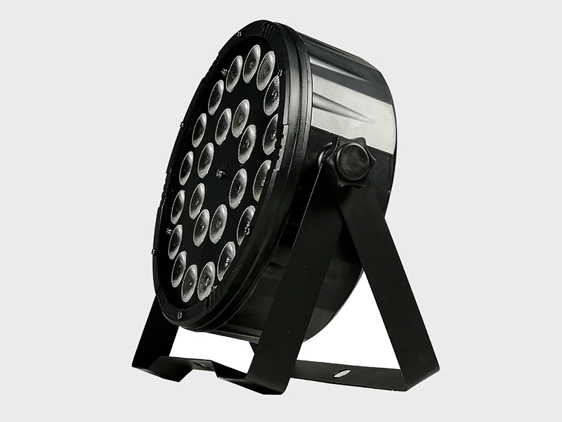 Светодиодный светильник Par 24x12 Вт RGBW 4 в 1 плоский DMX512 полноцветный сценический