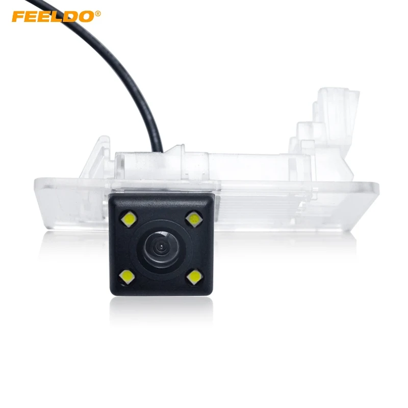 

FEELDO Car Rear View Camera For Volkswagen Touareg/PASSAT/Lavida/Jetta/Sagitar/Golf/Superb/Yeti Backup Parking Camera #FD-3863