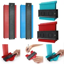 Горячая ширина пластиковый профиль копировальный Калибр контурный Калибр Дубликатор стандартный деревянный маркировочный инструмент плитка ламинат плитки общие инструменты