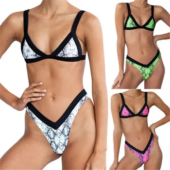 

Sexy Bikini 2019 Women Swimsuits Triangle Leopard Bikinis 2019 Woman Bathing Suit Female Swimming Suit Bikini Push Up Beach Suit