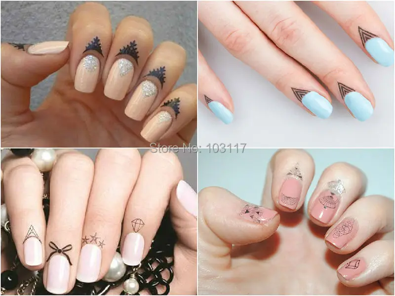 DIY Flash Tattoos Nail Art Tutorial