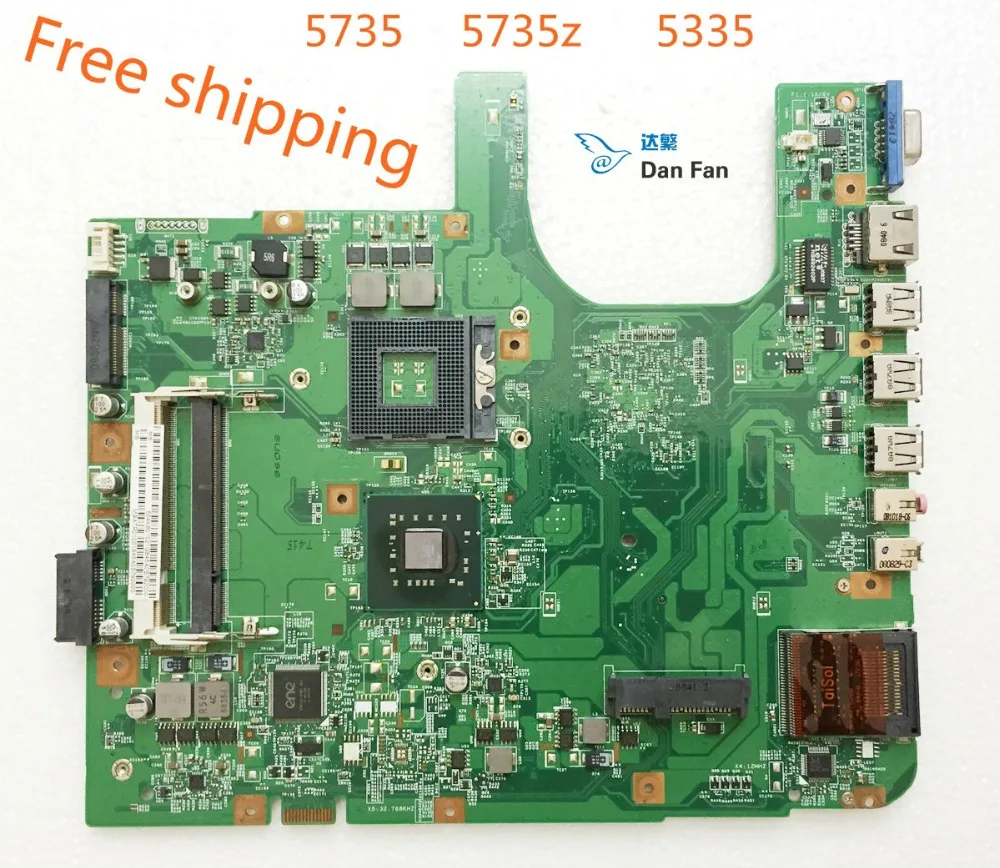 Материнская плата MBATR01001 для ноутбука ACER 5735 5735Z 5335 материнская 08219-1 48.4K801.011 100%