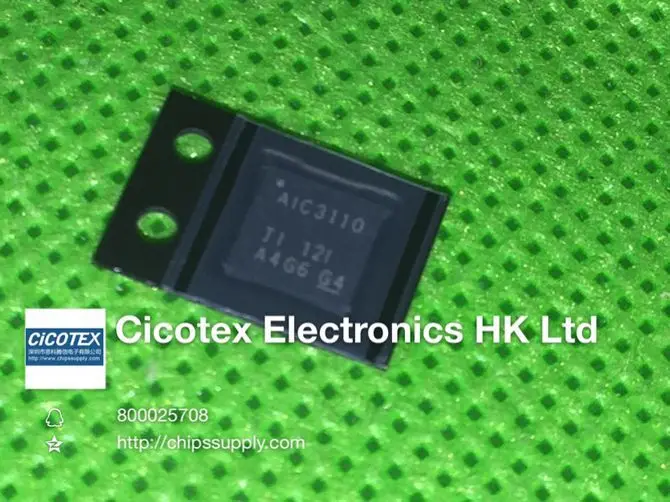 

2pcs/lot TLV320AIC3110IRHBR AIC3110 QFN32 IC CODEC STER AUDIO 24BIT 32QFN TLV320AIC3110IRHBT