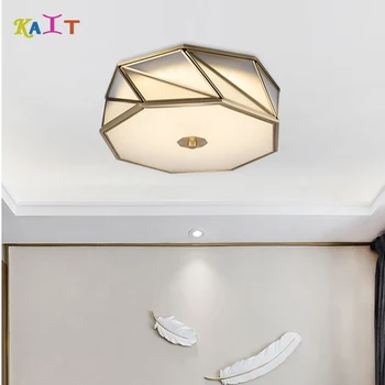 

modern copper luxury Ceiling light living room bedroom kitchen hotel Ceiling lamps