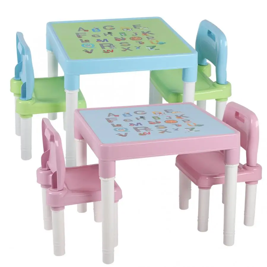Um Jardim Casa Com Uma Mesa Para Crianças um banco Uma Mesa Kit Novo