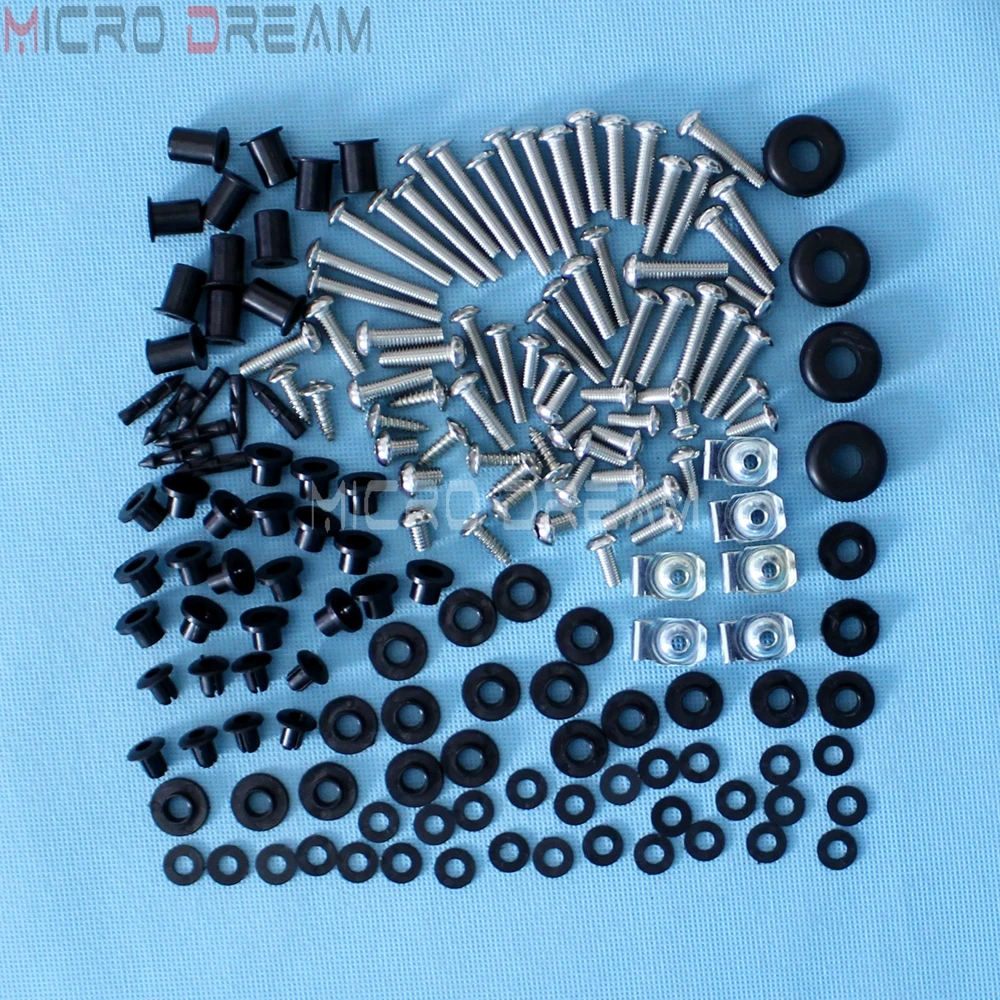 

167 Pieces Hardware Kits Motorcycle Complete Fairing Kit Body Spike Screw Bolt Nut For Honda CBR600RR CBR 600RR 2007-2011