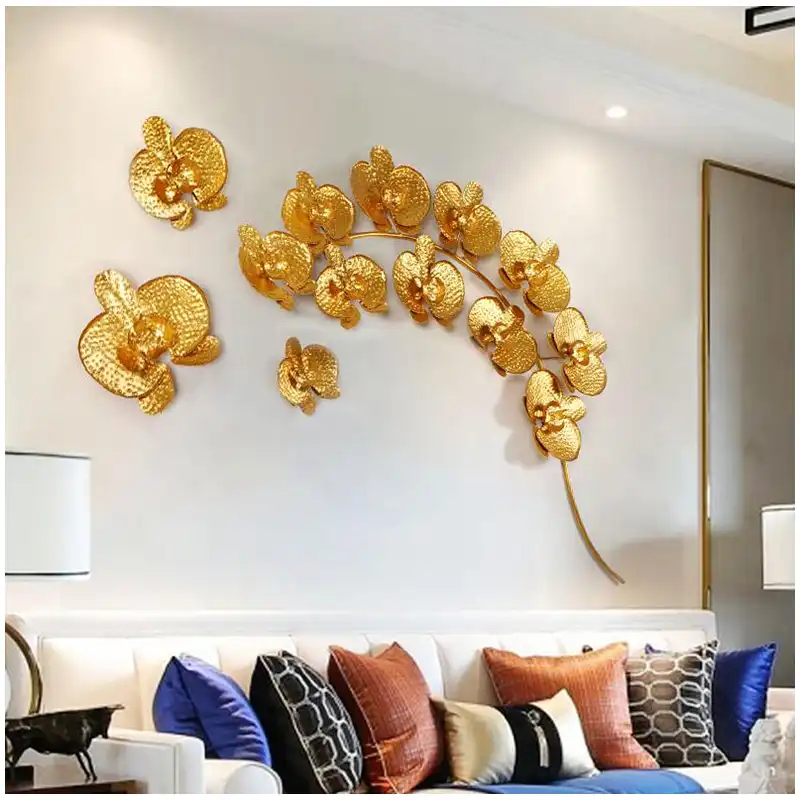 Creativo Moderno 3d De Hierro Forjado Oro Artesania Decoracion De