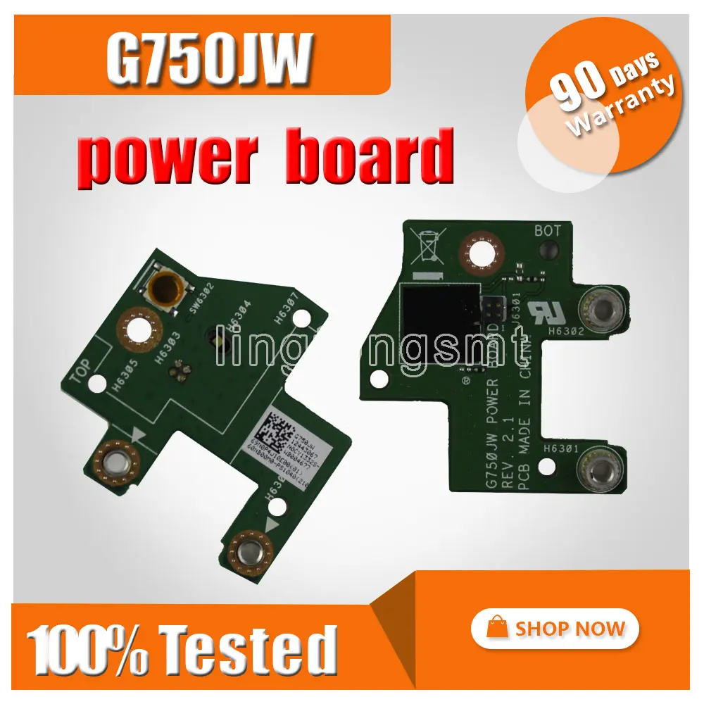

NEW For ASUS G750 G750JW G750JS G750JX JH JZ JM power board REV2.0 Tested work well