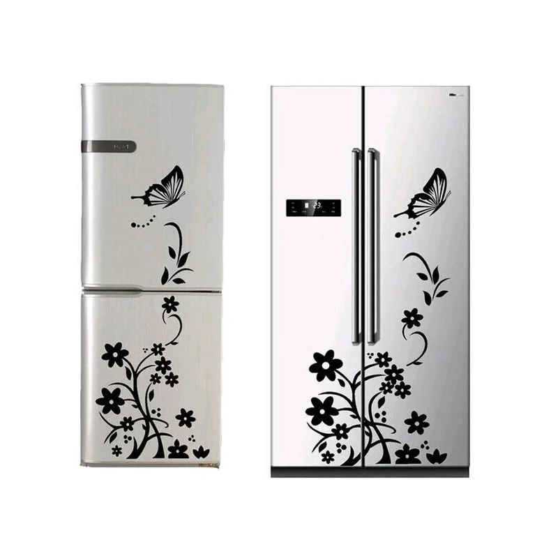 Высокое качество настенная наклейка на холодильник наклейка Бабочка узор Настенная Наклейка s домашний декор обои спальня decorбесплатная обои наклейки наклейки на стену