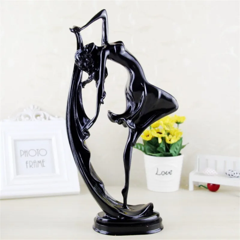 

Home Office Decor Desk Craft Dancer Girl Statue Elegant Figurines Figurines&Miniatures Decor Wedding Decorations L3055
