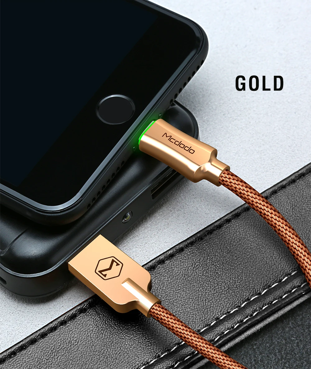 Mcdodo USB кабель 2.4A для Lightning iPhone XS Max XR X 8 провод для быстрого заряда шнур IOS 12 кабель телефон зарядное устройство кабель для iPad iPod