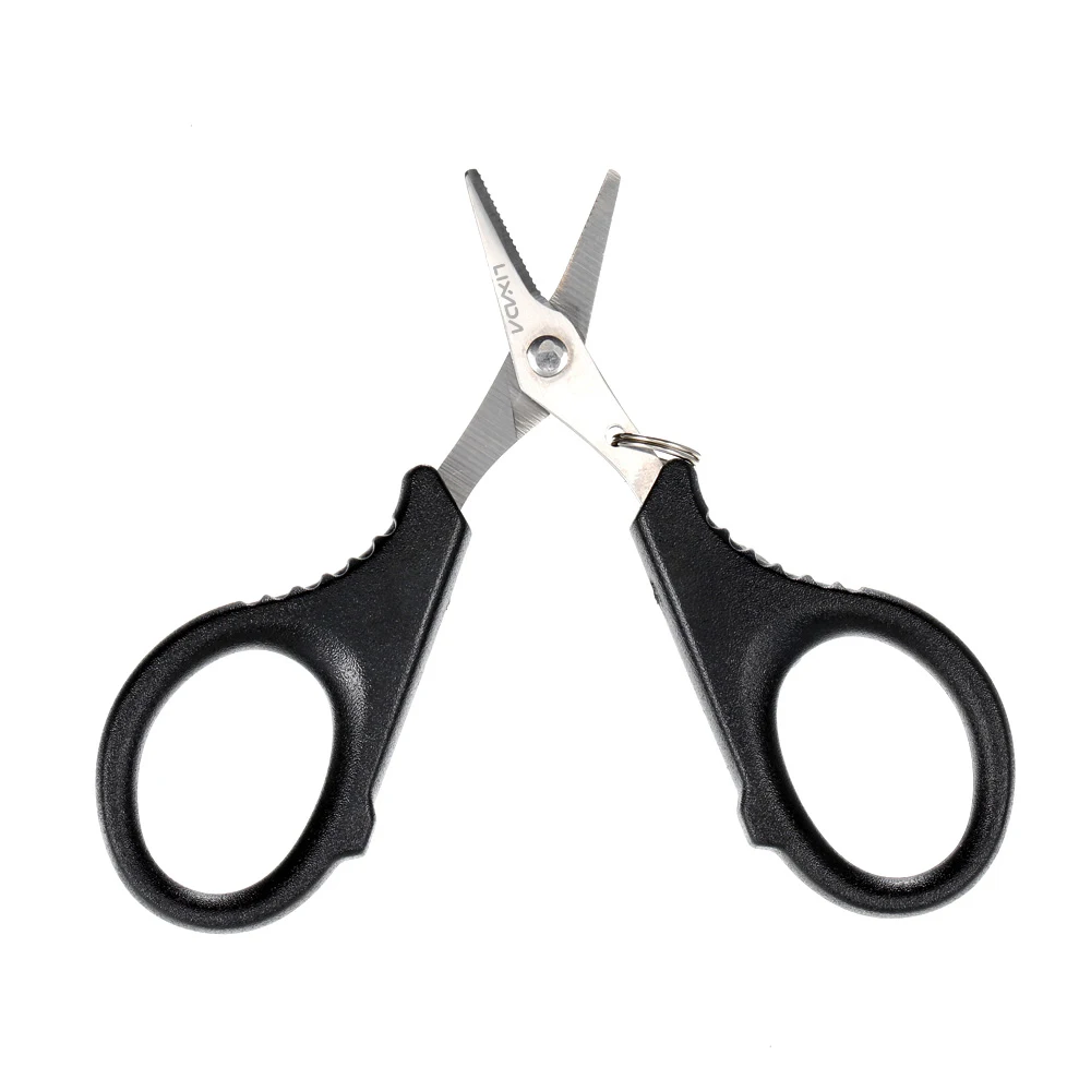 Lixada Small Fishing Scissors Stainless Steel Fishing Line Cutter Fish Hook  Remover Fishing Pliers Tackle with Bag for Pesca